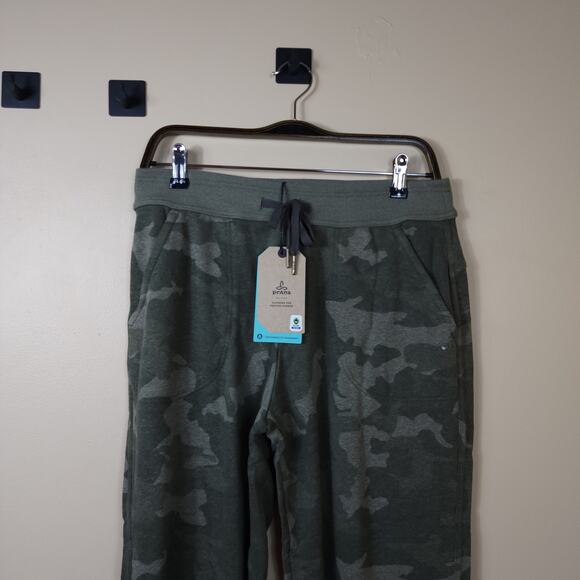 prAna Cozy Up Ankle Pant in Sage Camo Size M - Picture 2 of 10